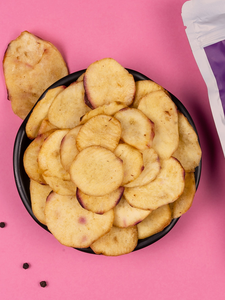 Purple Yam Chips (Ratalu Chips) Rivera Foods
