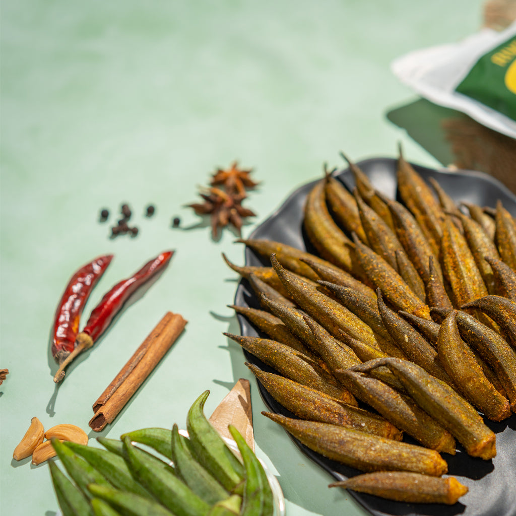Pan Fried Oven Fried Okra No Breading Baked Okra