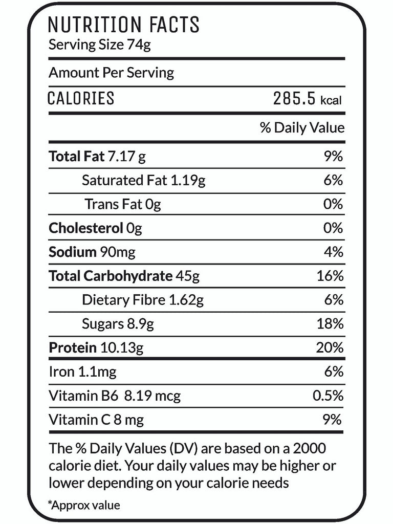 Crispy Corn Masala flavour nutritional value
